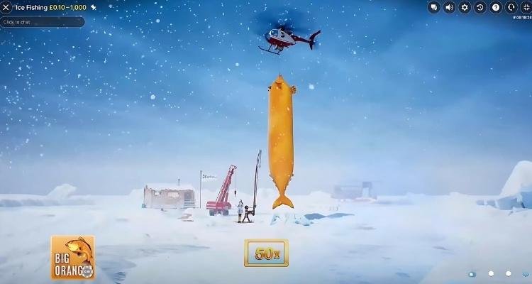 Evolution Gaming Delivers Thrilling Ice Fishing Casino Experience to UK Gamblers